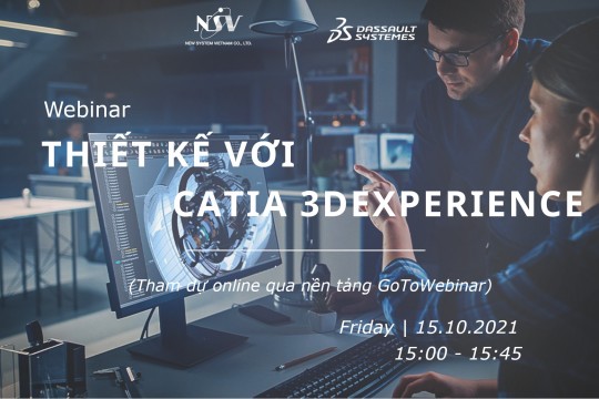 WEBINAR: THIẾT KẾ VỚI CATIA 3DEXPERIENCE